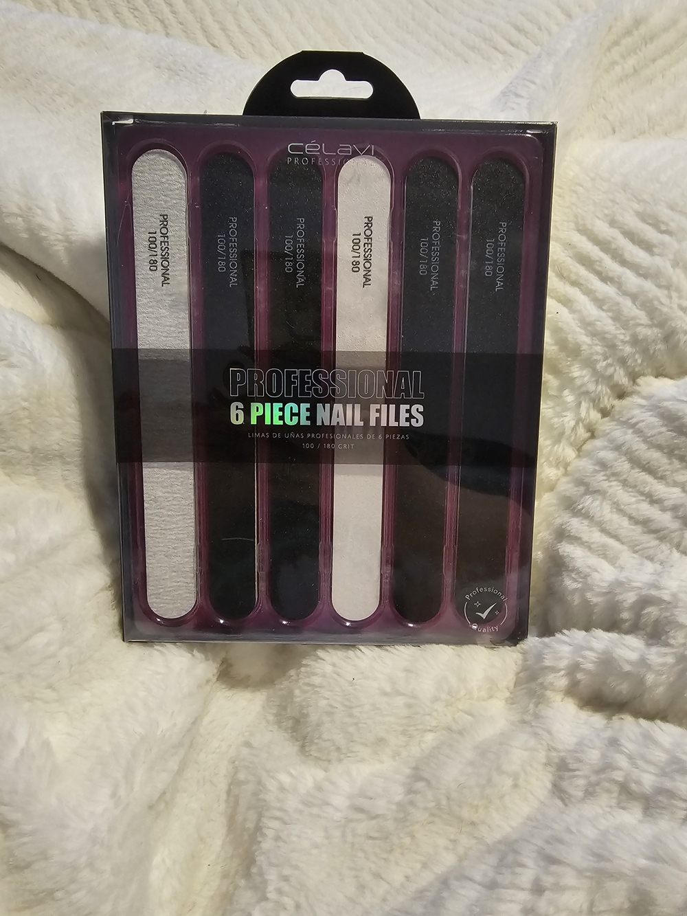 Célavi Professional 6-Piece Nail File Set